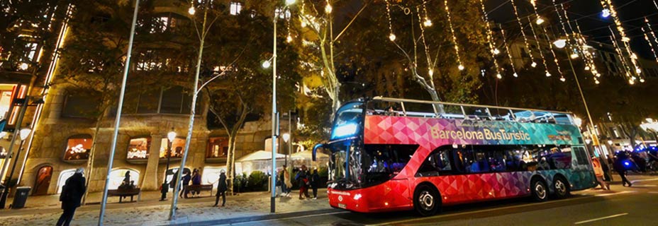 christmas bus tour barcelona