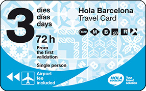 barcelona travel card 3 days